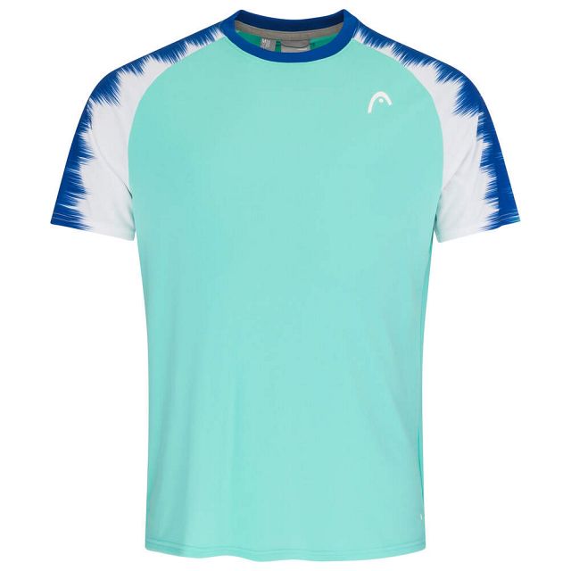 Head Topspin T-Shirt Turquoise / Print Vision